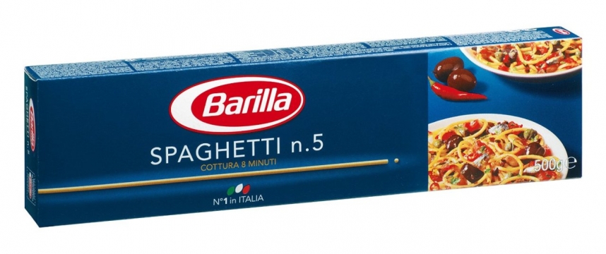 Barilla Spagetti Makarna 500 Gr No 5
